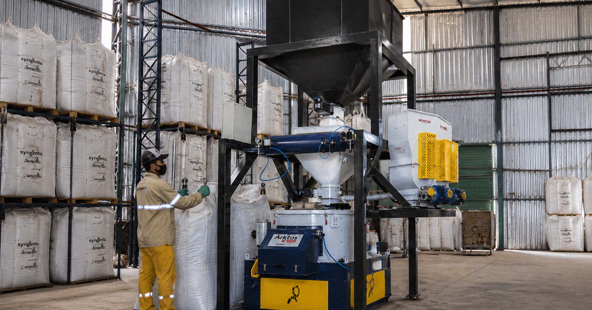 ARKTOS L150K: escala industrial com controle em cada batelada