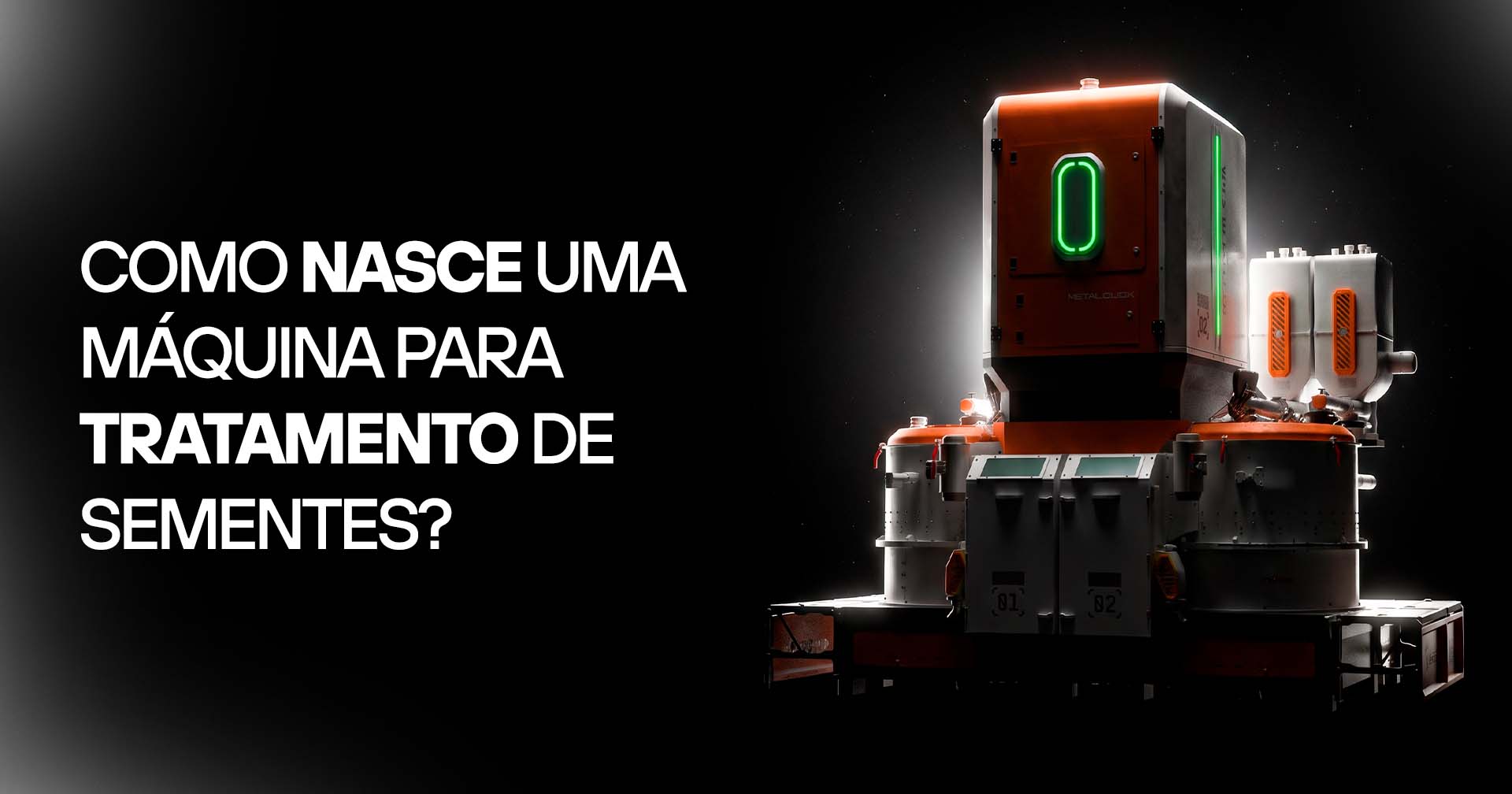 Como nasce uma máquina para tratamento de sementes?